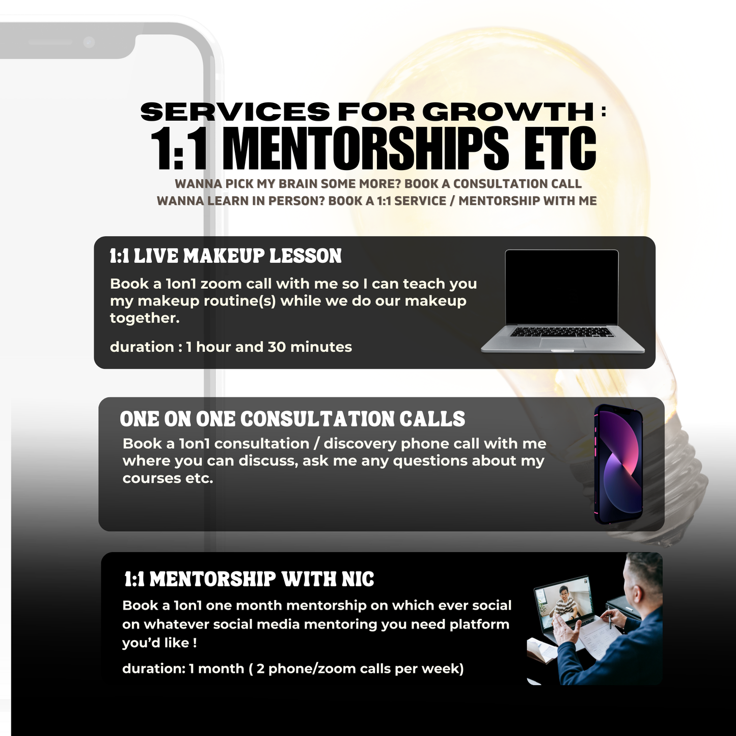 RICHBOSSMENTALITY SERVICES (JANUARY OPENINGS)
