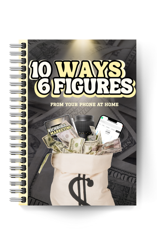 10 WAYS 6 FIGURES FROM YOUR PHONE AT HOME E BOOK BY : ABBY NICOLE