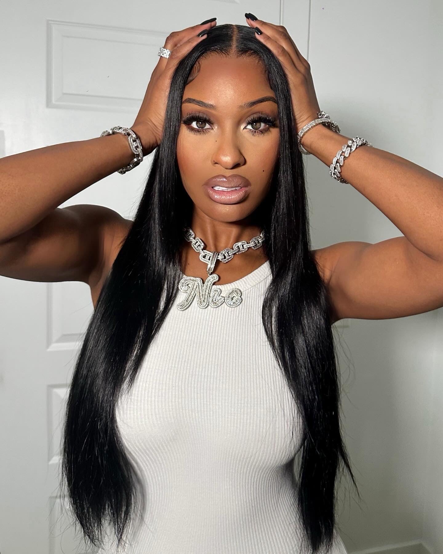 CUSTOM , PLUCKED , BLEACHED, BABY HAIRS, LAYERED 13X4 HD LUXURY VIRGIN HAIR BODY WAVE UNIT (JET BLACK DYE option available , specify in checkout)